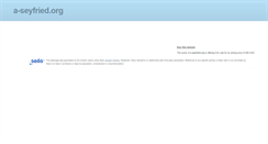 Desktop Screenshot of a-seyfried.org